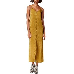 J.O.A. Womens Button-Down Slip Dress - 1 of 1