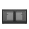 COMHOMA 3/4 Tier Stackable Storage Bins with Doors, Plastic Organizers, Foldable Design & Wheels for Kids' Toys, Crafts, Living Room - 2 of 4