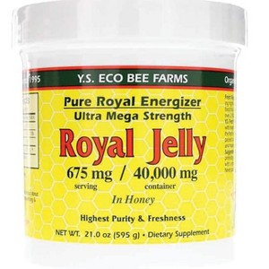Y.S. Eco Bee Farms Pure Royal Energizer Royal Jelly In Honey. - 1 of 3