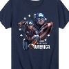 Boys' - Marvel - Captain America Collage Short Sleeve Graphic T-Shirt - 2 of 4