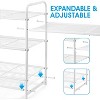 Simple Trending 3-Tier Stackable Shoe Rack White - 3 of 4