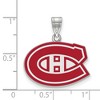 Black Bow Jewelry Sterling Silver Montreal Canadiens NHL Medium Pendant - 2 of 3