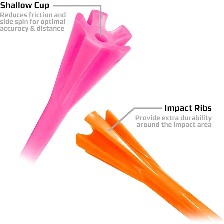 Callaway Performance Golf Tees: Plastic Golf Accessories, 2.75" Length, 30 Pack, 3 of 4