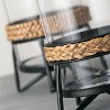 Sullivans Set of 2 Pillar Candle Holder 9.5"H & 7.25"H Black - 2 of 4