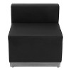 Flash Furniture HERCULES Alon Series LeatherSoft Chair with Brushed Stainless Steel Base - image 3 of 3