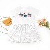 The Juniper Shop Patriotic Cupcakes Toddler Dress - 2 of 4