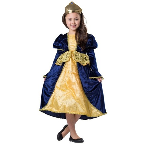 Dress Up America Princess Costume for Girls - Small