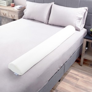 Fleming Supply Toddler Bed Bumper For Twin, Full, Queen, and King Beds - White - 1 of 4