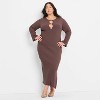 Women's Ribbed Maxi Dress - Future Collective - 3 of 3