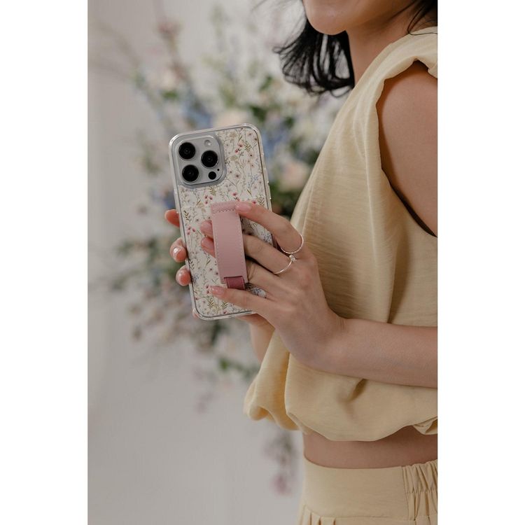 Walli Cases Wildflower Phone Case with Wallet and Finger Strap, 4 of 10