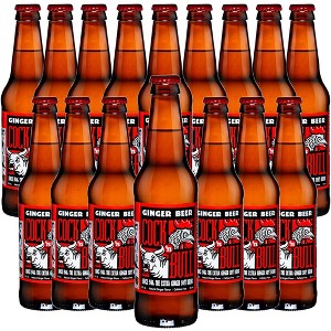 Cock n Bull Ginger Beer 12oz Soda Bottles - Ideal Mixer for Cocktails, Mocktails, and Bartenders - Premium Quality for Perfect Mixed Drinks - Refreshing Flavor Profile- Made In USA - 1 of 3