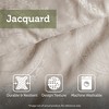 Gulches Cal King 7 Piece Jacquard Comforter Set with Throw Pillows, Cozy Bedding for All-Season Comfort - 3 of 4