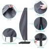 Sonkuki Umbrella Covers Rainproof for Offset Hanging Cantilever Umbrellas 600D UV Resistant Parasol Covers (Fits 9ft-11ft) - 4 of 4
