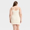 Women's Mini Crochet Shift Dress - A New Day™ - 2 of 3