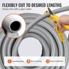 VEVOR 3/4-Inch Flexible Electrical Conduit, 100 ft, PVC Liquid-Tight Conduit Non-Metallic with 5 Straight, Grey - 4 of 4