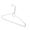 DEILSY White Plastic Hangers - Super Heavy Duty - 2 of 2