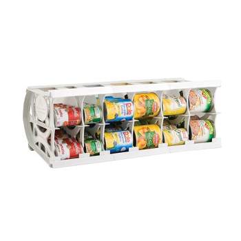 YBING Can Rack Organizer 7 Tier Can Storage Dispenser Holds up to 84 Cans  for Food Storage Can Storage Rack Holders for Kitchen Cabinet or Pantry