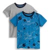 Mightly Toddler Fair Trade Organic Cotton Graphic Short Sleeve T-Shirt 2-pack - 2 of 4