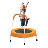 Okak 28Inch Kids Trampoline, Mini Trampoline with Foam-Covered Handle and Thick Spring Cover, Toddler Trampolines for Indoor and Outdoor Use - 3 of 4