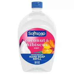 Softsoap Moisturizing Liquid Hand Soap Refill - Coconut & Hibiscus - 50 fl oz