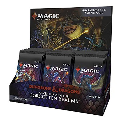 Magic The Gathering Magic: The Gathering Adventures in the Forgotten Realms Set Booster Box | 30 Packs (360 Magic Cards)