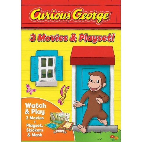 Curious George: 3-movie And Playset (dvd) : Target