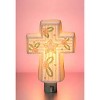 Kevins Gift Shoppe Ceramic Cross Nursery Nightlight - image 2 of 3