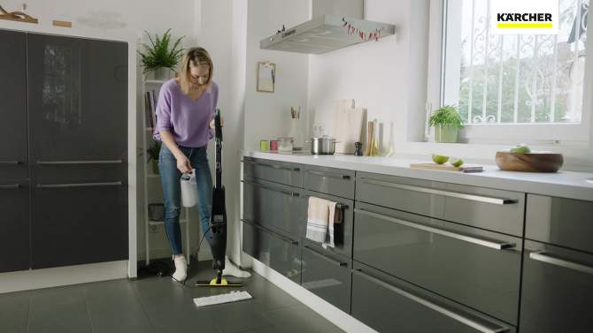 Karcher SC 3 EasyFix Upright Steam Mop with Carpet Glider Accessory, 2 of 10, play video