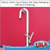 Clip Strip® @ Home by LOLA – Metal Hanging Organizer with 12 Hooks for Pantry, Kitchen, Garage – Holds Snacks, Tools, Keys – Easy to Install, 1 Pack - 3 of 4