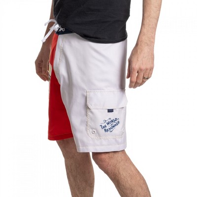 Budweiser Mens Budweiser The World Renowned Split Label Board Shorts - Large (36-38) — фото 5