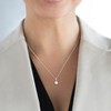 EVERLY JEWELRY | Sterling Silver Pendant with Created Gemstone – Multiple Stone Options - 4 of 4