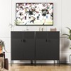 NicBex Steel File Cabinet with Adjustable Laminates, Side Cabinets Shoe Cabinets for office, Entryway - 2 of 4
