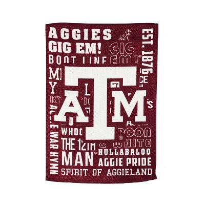 Evergreen Fan Rules Flag , Texas A&M