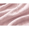 Home Mart Goods Pink Cotton Super Soft Lightweight Absorbent Bath Towel 27"x54" - 3 of 4