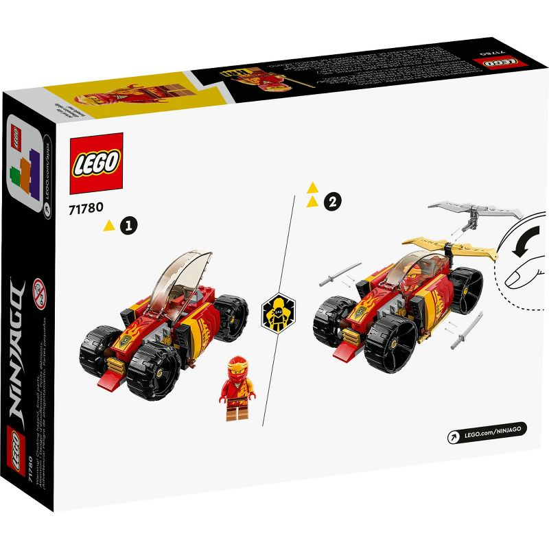 LEGO NINJAGO Kai Ninja Race Car EVO Toy Building Set 71780, 5 of 11
