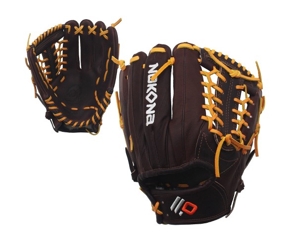 Nokona X2 Elite Modified Trap 11.5" X2-1150 Baseball Glove - Gold Lacing - Right Hand Thrower