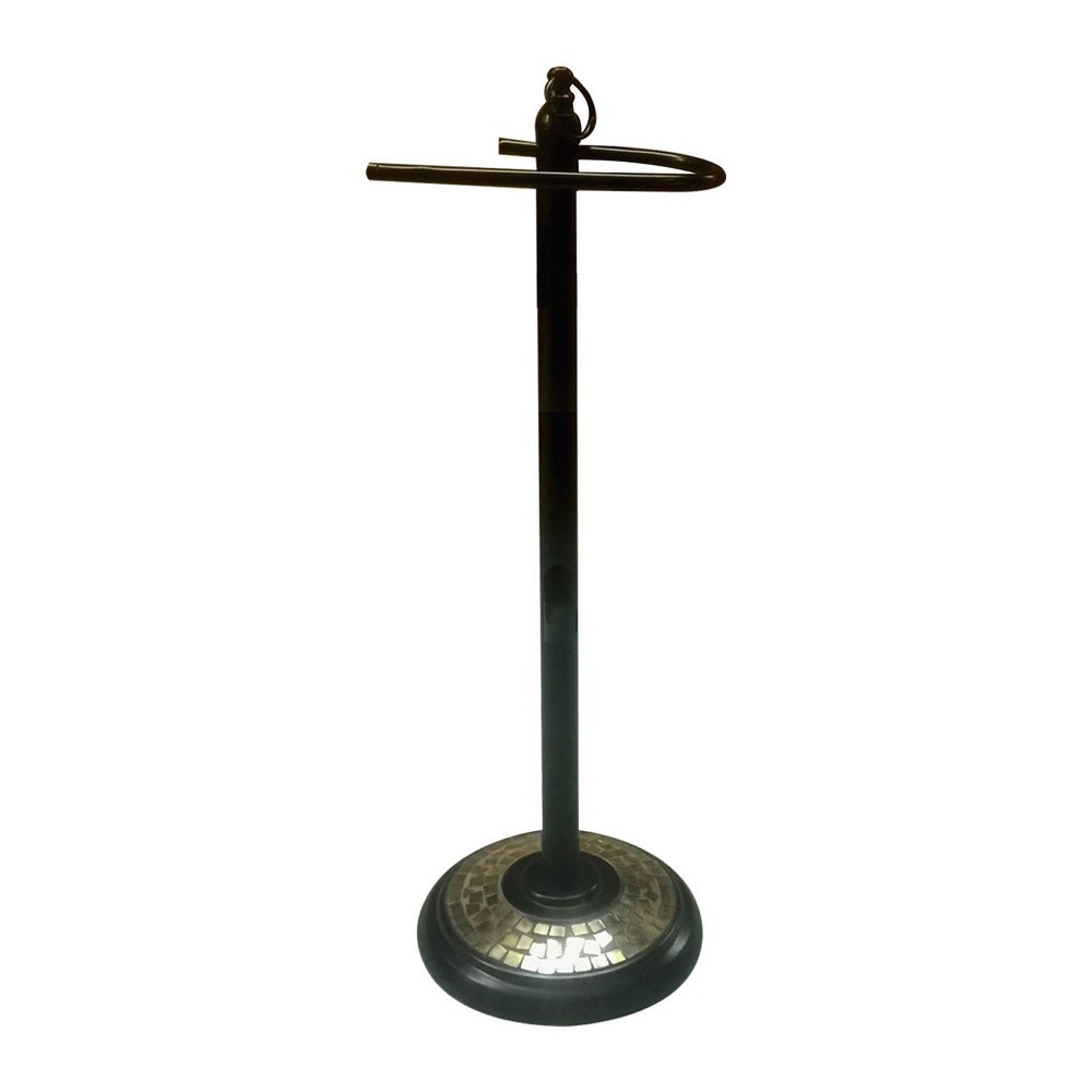 Photos - Toilet Paper Holder Freestanding Toilet Tissue Holder Bronze - Nu Steel