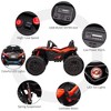 2 Seaters 24V Ride on UTV with Remote Control,10AH Battery, 400W Powerful Motors with 17" EVA Wheels - 4 of 4