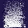 Junior's Design By Humans Pixel Space By daletheskater T-Shirt - 2 of 3