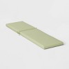 78"x24" Woven Outdoor Chaise Lounge Cushion - Threshold™ - 4 of 4