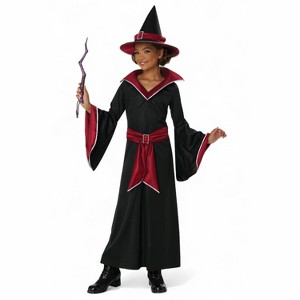 California Costumes Ruby Red Glamour Witch Child Costume - 1 of 4