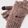 Men's Convertible Fleece Lined Mittens - Goodfellow & Co™ - 2 of 3