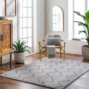 Hauteloom Rectangle Area Rug   Medium Gray - 1 of 4