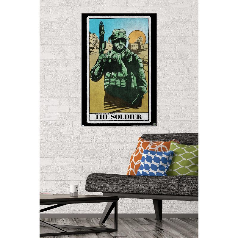 Trends International Call of Duty: Modern Warfare 2 - Captain Price Tarot Card Unframed Wall Poster Prints, 2 of 7