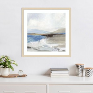 Amanti Art Soft Sea II Blue by Allison Pearce Framed Wall Art Print - 1 of 4