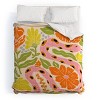 Deny Designs Jaclyn Caris Snake In The Garden King Comforter and Sham Set 2pc Set - 2 of 4