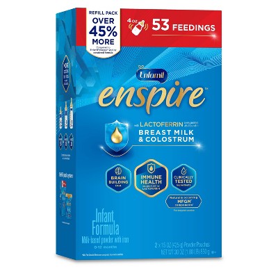 Enfamil 2pk Enspire Infant Formula Powder Refill Box - 30oz