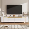 ORRD  Modern TV Stand for TVs up to 70", TV Cabinet with Storage & Metal Legs - 2 of 4