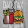 Rerun Island Men's Dad Tax Making Sure Long Sleeve Graphic Cotton Sweatshirt Hoodie - 2 of 3