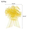 Unique Bargains Christmas Wedding Car Basket Gift Wrapping Big Organza Pull Bow 10 Pcs - 2 of 4